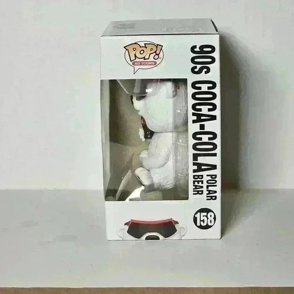 Funko pop 90s Coca-Cola Polar Bear #158 - Picture 4 of 4